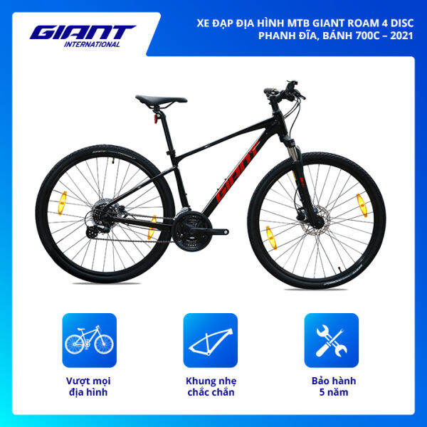 Xe đạp địa hình MTB Giant Roam 4 Disc – Phanh Đĩa, Bánh 700C