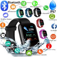 Montre intelligente Android compatible Bluetooth pour hommes et femmes tension artérielle moniteur de fréquence cardiaque étanche IP67 bracelet de sport IOS enfants