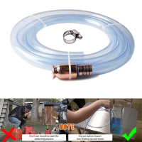 Car Siphon Hose Self Priming Syphon Hose Widely Use for Gasoline Fluid 2.5m