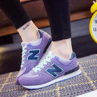 NB New-Balance1กีฬาสบายๆรองเท้านักเรียนรองเท้าวิ่งรองเท้ารองเท้า N รองเท้ารูปผู้หญิงรองเท้าส้นแบนเกาหลี Forrest Gump รองเท้า