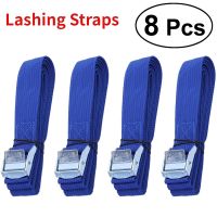 2.5M Lashing Straps with Buckle Nylon Quick Release Lashing Straps for Cargo Tie Down Car Roof Rack Luggage Kayak Carrier Moving Cable Management