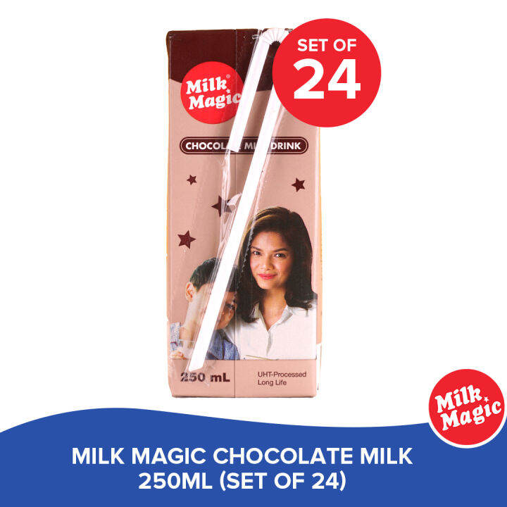 Milk Magic Chocolate Milk 250ml Set Of 24 Nutritious Healthy Flavored Drink Grocery Saver 6191