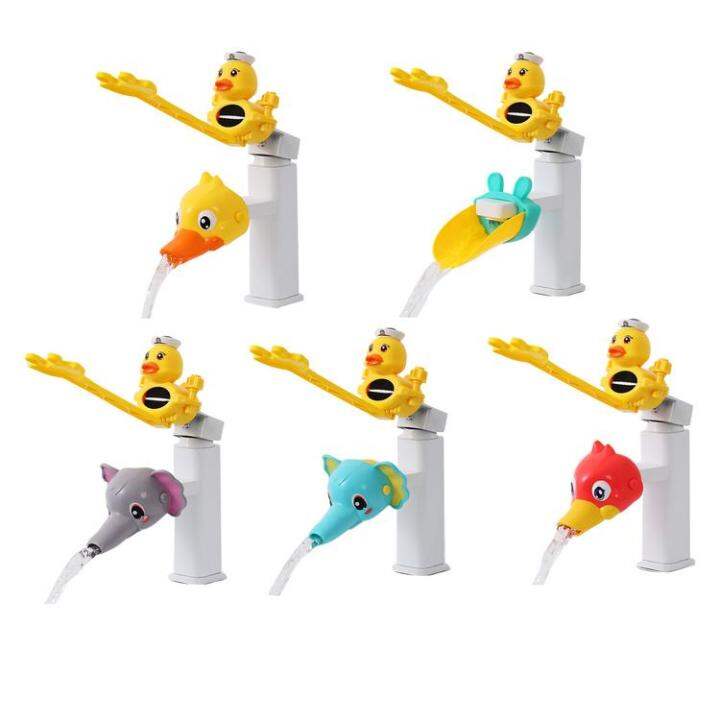 Sink Faucet Extender Cute Animal Shape Tap Extender Water Tap Extender