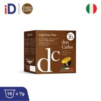 Don Carlos Dolce Gusto Capsule Espresso Coffee Bar 16x กาแฟเอสเพรสโซ กาแฟพรีเมียม กาแฟอิตาลี กาแฟแคปซูล ดอลเช่กุสโต้