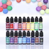 18สีชุดเรซิ่น Pigment Liquid Colorant สำหรับ DIY เทียนสบู่สีย้อมหล่อแม่พิมพ์วัสดุ Handmade Craft ทำ Pigment