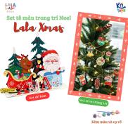 Đồ Chơi Tô Màu Gỗ Noel LalaXmas