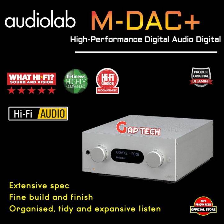 Audiolab M DAC+ / M DAC Plus High-Performance Multi-Purpose Audio DAC ...