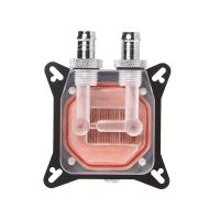 Gpu Water Block Cooling Double Channel พัดลมระบายความร้อนสําหรับหม้อน้ํากราฟิกการ์ด