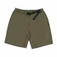 BUCKLED SHORTS (OLIVE)