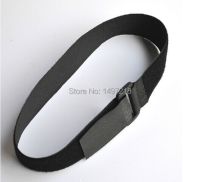 Wholesale 10pcs/lot 30*800mm black magic tape cable tie nylon strap with plastic buckle Hook Loop Magic Tape Free shipping