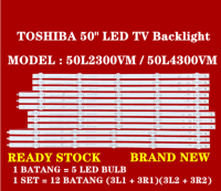 ไฟแบ็คไลท์ LED/โคมไฟทีวี50L2300VM/50L4300VM 50นิ้ว,REV0.4 50 ROW2.1สำหรับ50L4300 1ชุด