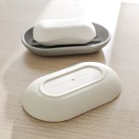 1Pcs Draining Holder Portable Soap Dish Plastic Soap Container Simple Style Soap Box Bathroom Accessories