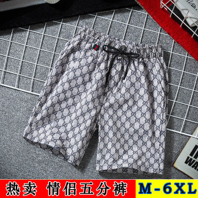 2022 New Shorts Casual Sports Pants Tide nd Mens Beach Pants Large Size Summer Elastic Waist Camouflage Five-point Pants