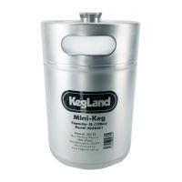 Kegland [ทำฝากรองค็อกเทลเบียร์] MIN-I K-EG - 5L (175มม. X 280มม.) เบียร์บ้านการบ่มเบียร์เบียร์หมักบ้านฝากรองค็อกเทล