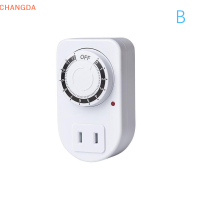 ?【Lowest price】CHANGDA สวิทช์จับเวลาแบบตั้งโปรแกรมได้12ชั่วโมงสวิตช์ดิจิตอลจับเวลา Universal SOCKET อัตโนมัติเปิด-ปิดกับ overcharge Mechanical TIMER