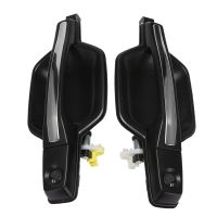 2Pcs Car Front Left + Right Exterior Door Handle for Mitsubishi Pajero Montero MK3 V73 V75 V77 V78 2000-2006 MR653473