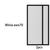 2ชิ้นอะไหล่278X95x40mm ตัวกรอง HEPA H12สำหรับเครื่องกรองอากาศ Awx70 Winia เพื่อกรอง PM2.5ตัวกรอง Hepa กลิ่นโรงงานทำเอง