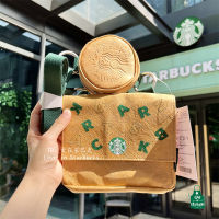 Starbuck กระเป๋า2022ใหม่การคุ้มครองสิ่งแวดล้อมฤดูกาล DuPont กระดาษสองในหนึ่งเดียวที่มาพร้อมกับกระเป๋าแฟชั่นสบายๆกระเป๋า Messenger กระเป๋าเงินเหรียญ