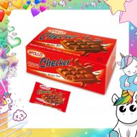 Apollo Checker chocolate wafer bar 30g x 24pcs อพอลโล เชคเกอร์ ช็อคโกแลต เวเฟอร์ บาร์