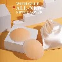 New Matte Nipple Cover (With glue) : ซิลิโคนแปะหน้าอก บาง กันน้ำ ( แบบมีกาว)