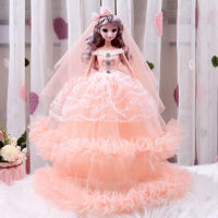 Adollya 30cm Wedding Princess BJD Doll Toys for Girls BJD Jointed Doll Swivel Doll