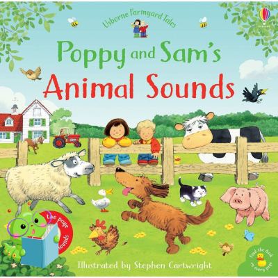 ส่งฟรีทั่วไทย หนังสือนิทานภาษาอังกฤษ Poppy and Sams Animal Sounds Book [Board book]
