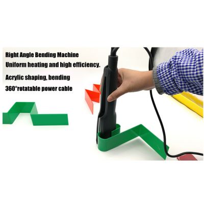 Easy Operation Acrylic Hot Bending Machine Safe 3D Luminous Sign Arc Shape Bender Angle Shaping Device