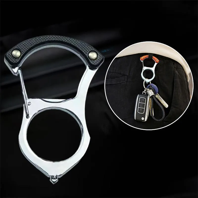 Car Key Buckle Self-protection Hook, Multifunction Car Key Buckle