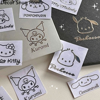 【Free Shipping】10Pcs สติกเกอร์ลายการ์ตูนน่ารัก Sanrio สติ๊กเกอร์โลหะใหม่สติกเกอร์กันน้ำการตกแต่งถ้วยโน้ตบุ๊คโทรศัพท์มือถือ