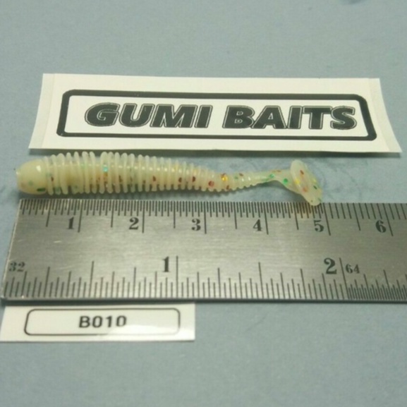 GUMI Baits Soft Rubber Plastic Jig Bass Fishing Lure Bulk Packs 