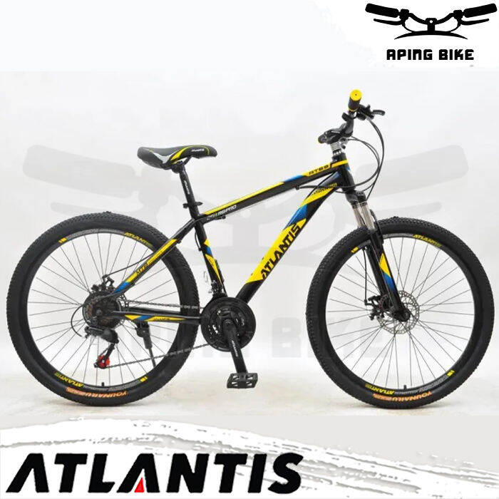 Sepeda Atlantis 730T 24 Sepeda MTB Atlantis 24 Sepeda Gunung (75 Rakit