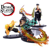 Slayer Demon Zenitsu Tanjirou Kyoujurou Pvc Action Figure Toys Decoration Model