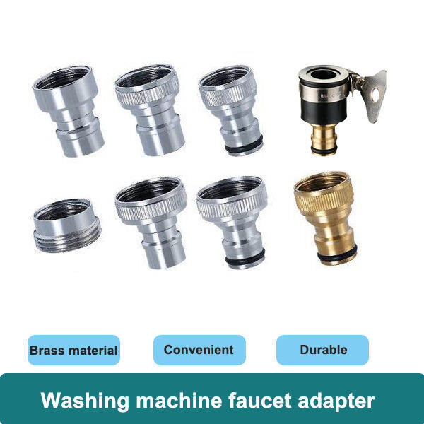 Faucet Adapter Washing Machine Tap Adapter Faucet Spout Connector Garden Water Tap Quick
