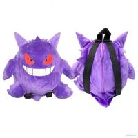 Ns3 กระเป๋าเป้สะพายหลัง กระเป๋าเดินทาง ขนาดใหญ่ จุของได้เยอะ ลายตุ๊กตา Pokemon Gengar สําหรับเด็กนักเรียน