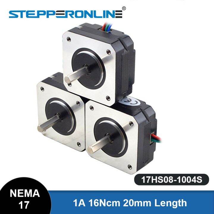 STEPPERONLINE 17HS08-1004S Nema 17 Stepper Motor 20.5Mm 16Ncm 1A 42 ...