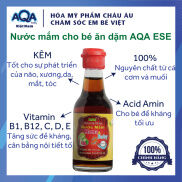 Nước mắm ăn dặm cho bé AQA ESE 60ml Date 2023