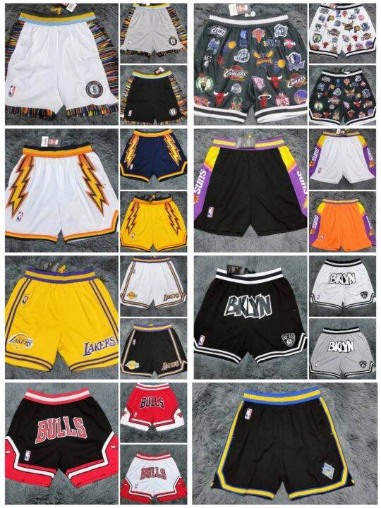 NBA team high quality men's basketball jersey shorts Lazada PH