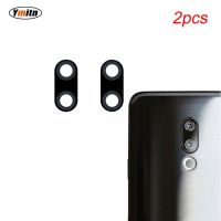 2pcs 100% New Retail Back Rear Camera lens Camera cover glass with Adhesives For Meizu 15 15plus Lens Caps