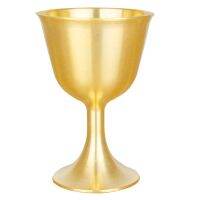 【CW】✇☋☈  Cupbowl Offering Goblet Glasses Chalicecopper Gold Altar Metal Drinking Cups Tibetancocktail Bar Flutes