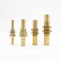 4mm 6mm 8mm 10mm 12mm 14mm 16mm 19mm 25mm ท่อ Barb BULKHEAD ทองเหลืองลวดหนามท่อข้อต่อขั้วต่อ Coupler ADAPTER-Shief