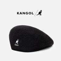 = kangol คุณภาพสูง 1:1 ขนสัตว์ หมวก คลาสสิก ผู้ชายและผู้หญิง สไตล์ญี่ปุ่น หมวกเบเร่ต์