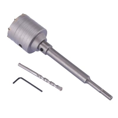 SDS Plus Shank Concrete Cement Stone 65Mm Wall Hole Saw Drill Bit 200Mm Rod Mark