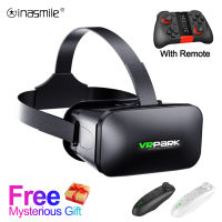 3D VR Virtual Reality Headset Smart Glasses Helmet for Smartphone Smart Mobile Phone 6 Inches Lenses Binoculars with Controllers