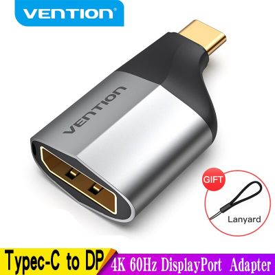 Vention USB C to DisplayPort Adapter 4K Type C to DP Cable for MacBook Huawei Xiaomi USB C to Displayport Thunderbolt Converter