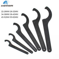 346Pcs Hook Spanner Wrench for Round ER Chuck Nut ER Hook Spanner with Open Size 22-26mm and 68-72 Round Nut Unscrew