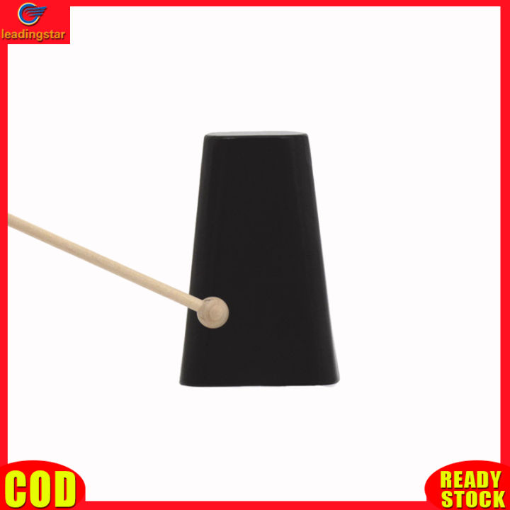 leadingstar-rc-authentic-6-inch-cowbell-hand-held-holeless-cow-bell-drum-percussion-instrument-kit-band-practice-accompaniment-bell