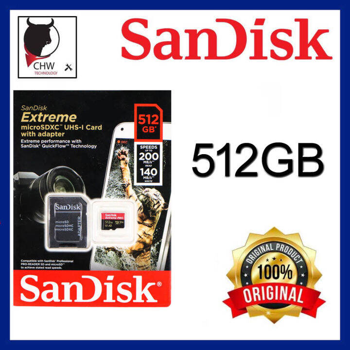 Sandisk Original Extreme Micro Sd Gb Mb S Lazada