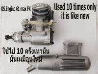 เครื่องยนต์ RC air plane - OS.engine 61 max FX - Excellent condition - สภาพดีเยี่ยม