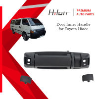 มือจับประตูบานเลื่อนด้านขวาสีดำสำหรับ Toyota Hiace 1994