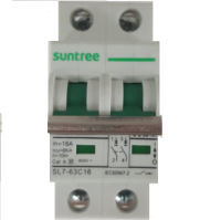 Suntree SL7-63C16 DC Breaker เบรกเกอร์ ดีซี สำหรับโซล่าเซลล์พิกัดกระแส 16A/800V (White)